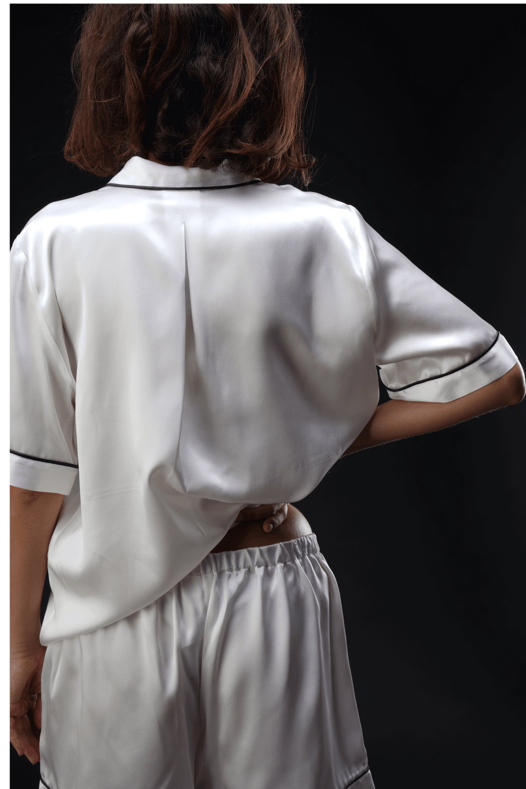 Pigiama Corto Donna 100% Seta 22 Momme