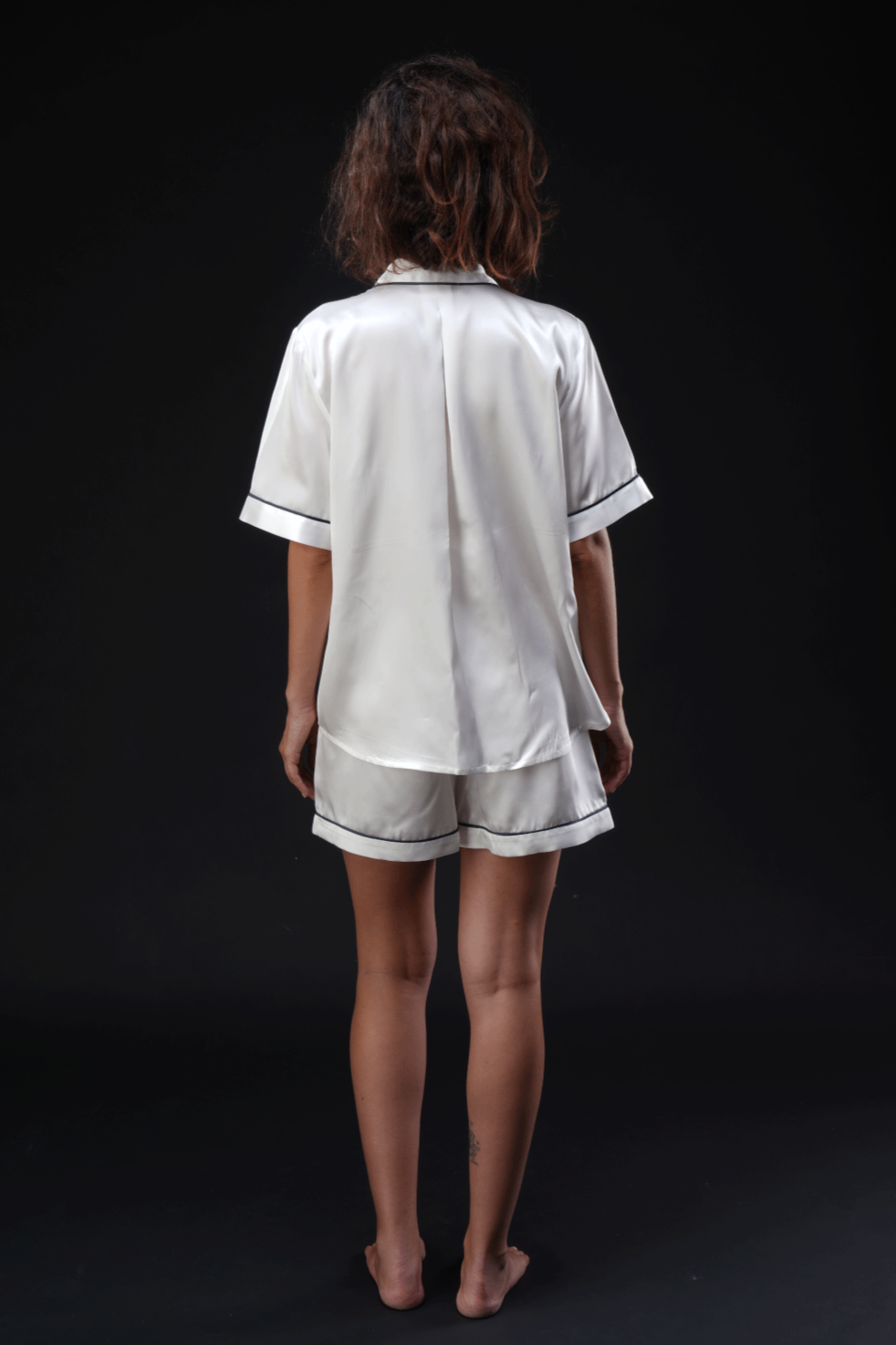 Pigiama Corto Donna 100% Seta 22 Momme