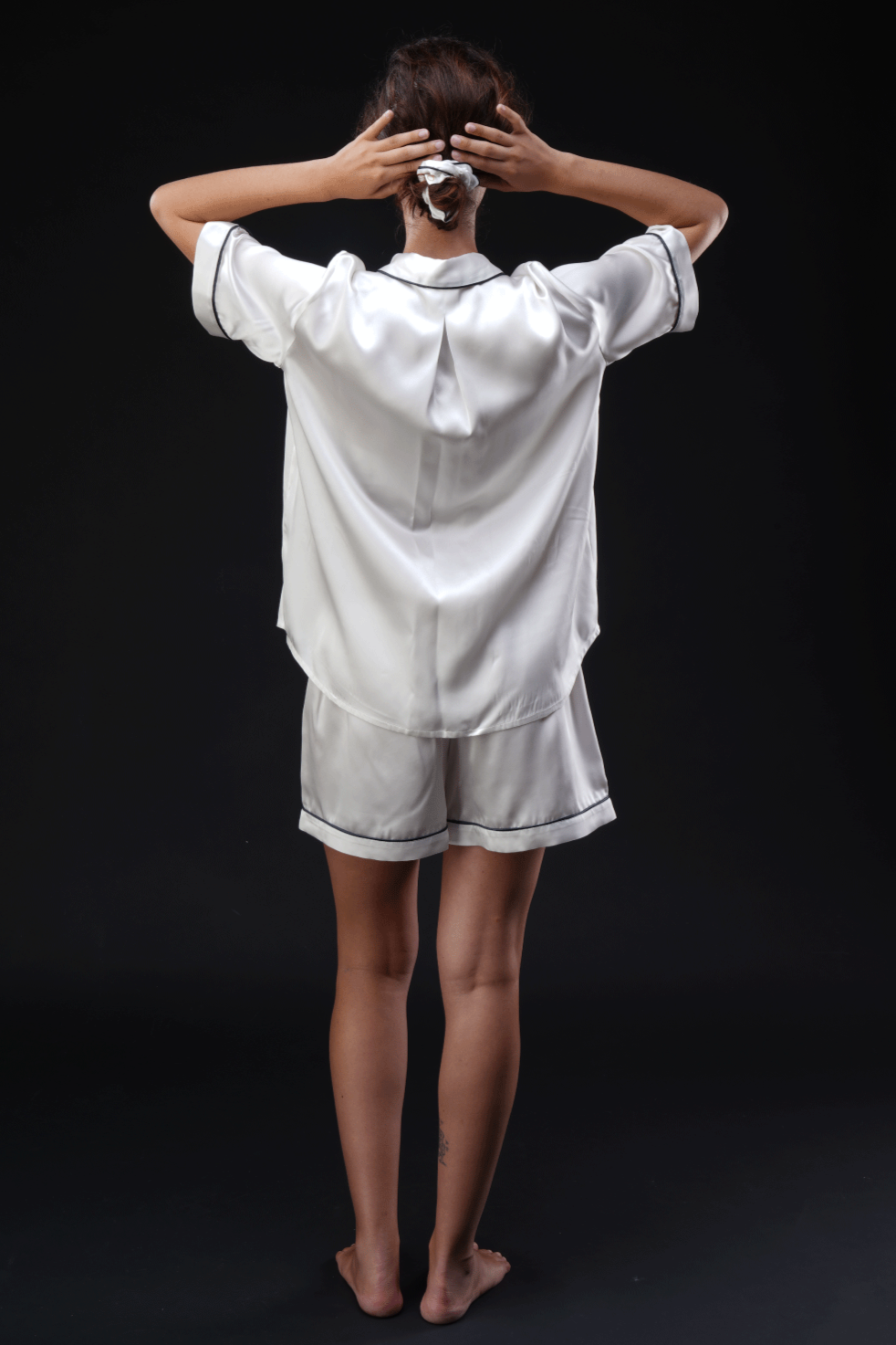 Pigiama Corto Donna 100% Seta 22 Momme