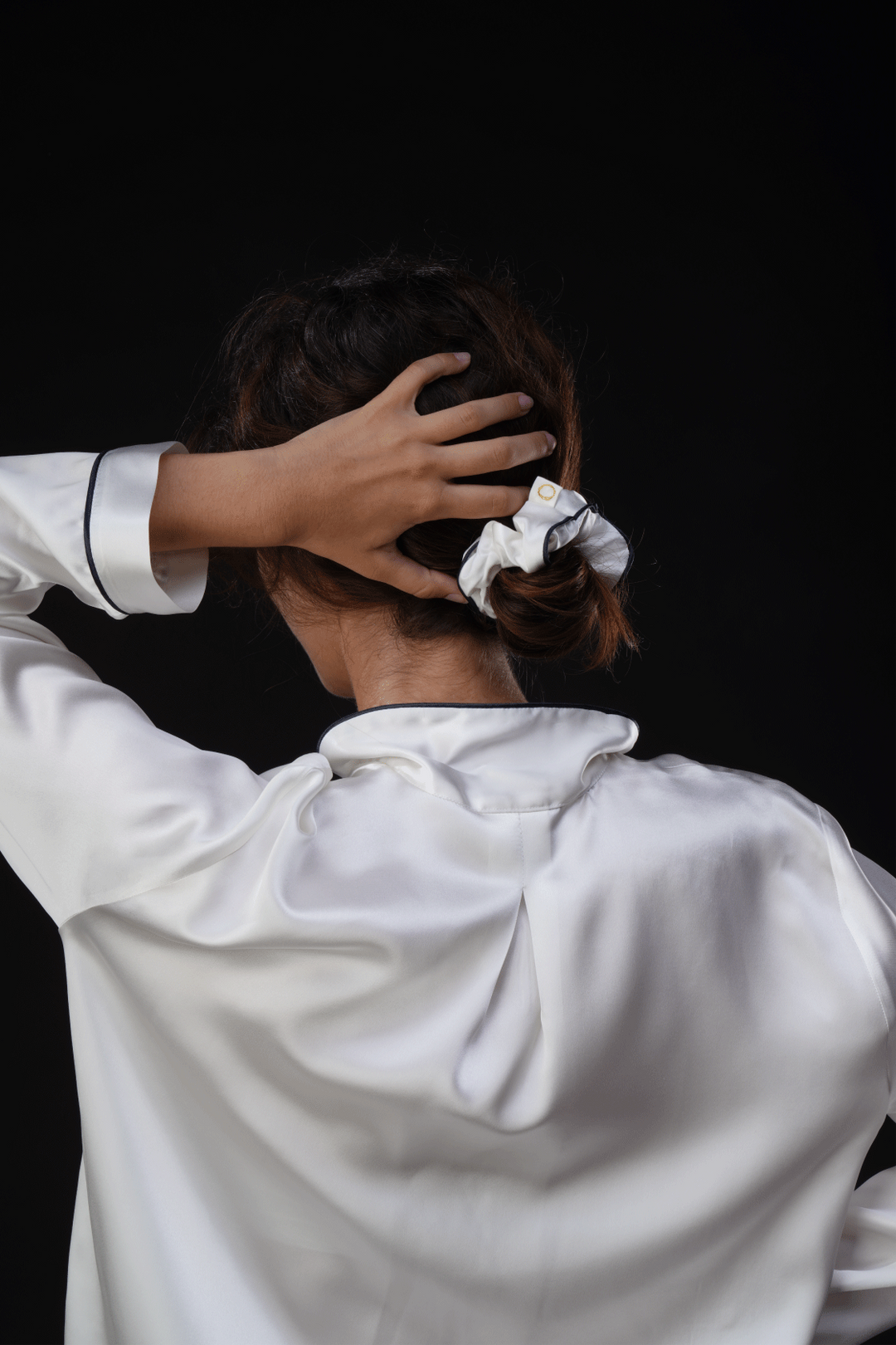 Pigiama Lungo Donna 100% Seta 22 Momme