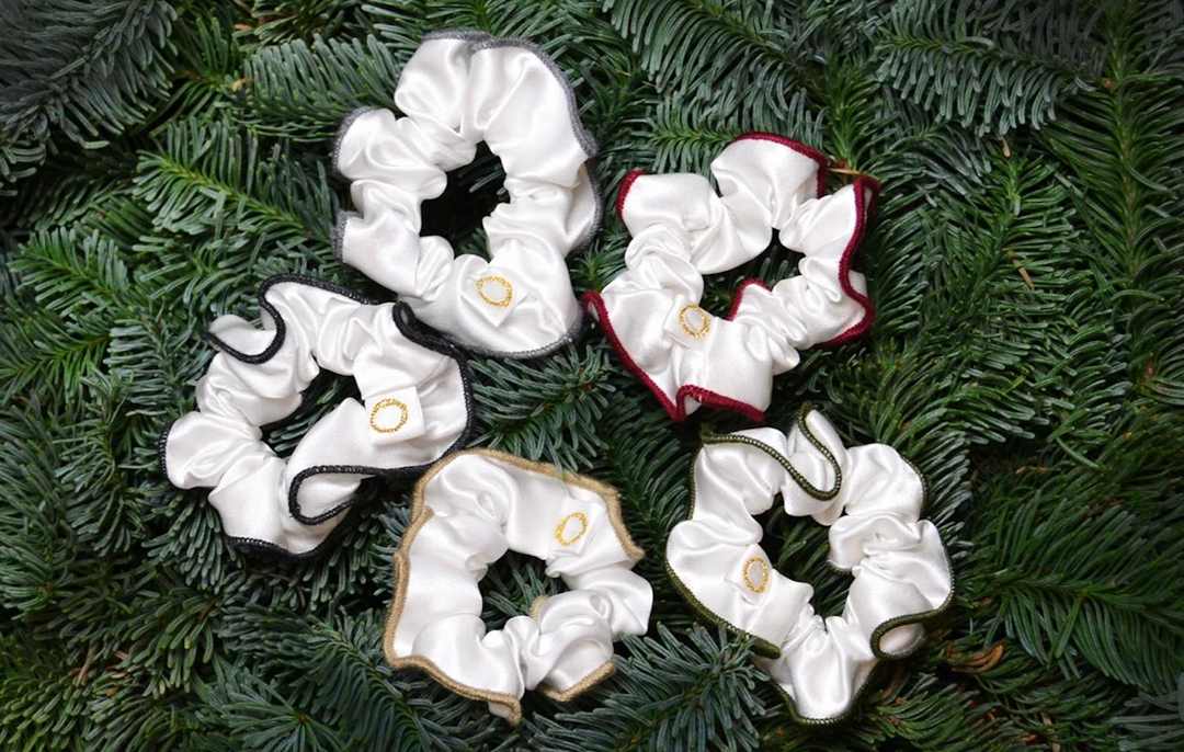 Winter Collection - Scrunchies 100% seta