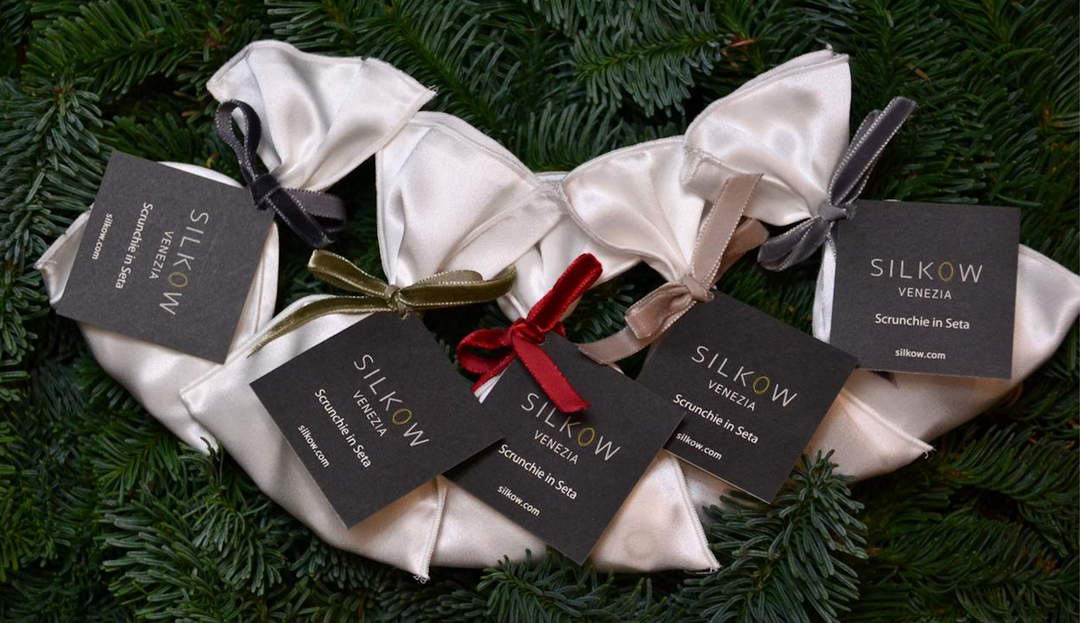 Winter Collection - Scrunchies 100% seta