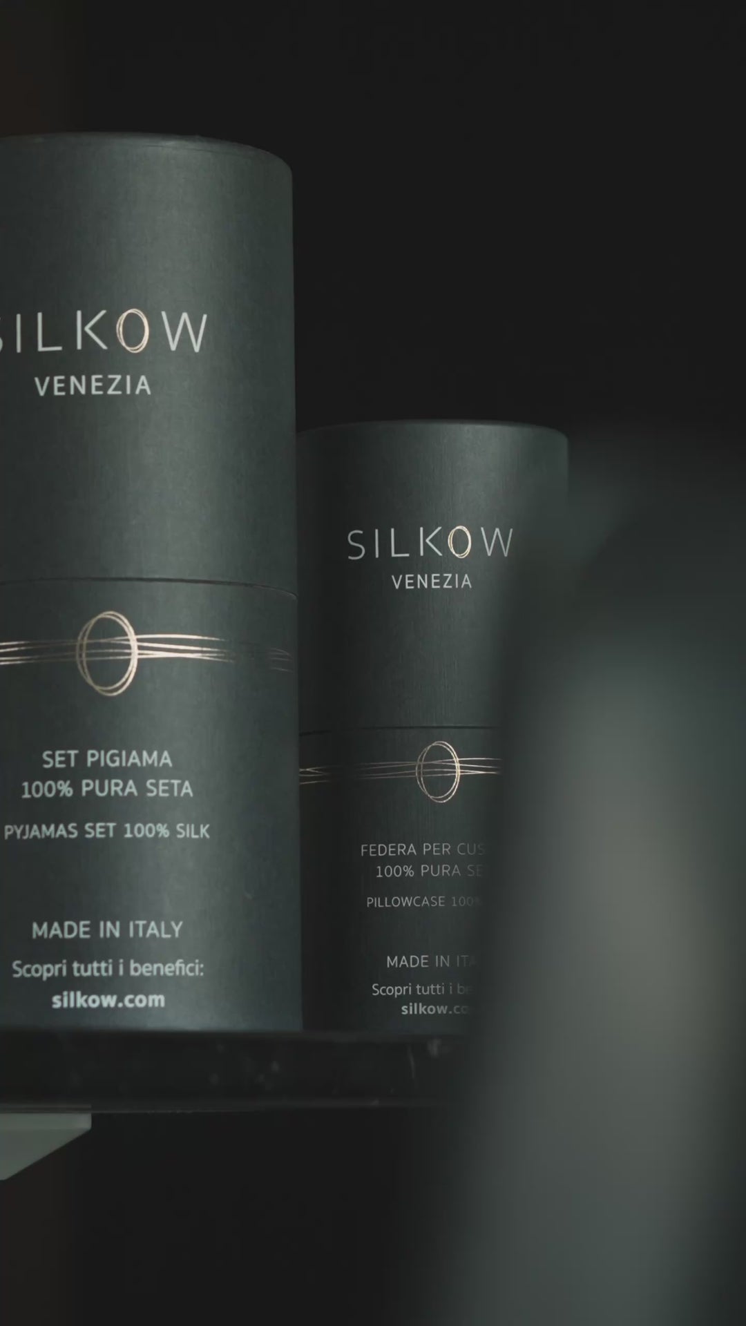 Pigiama Lungo Donna 100% Seta 22 Momme